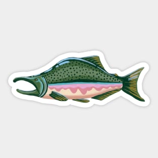 Pacific Salmon - Pink Salmon Sticker